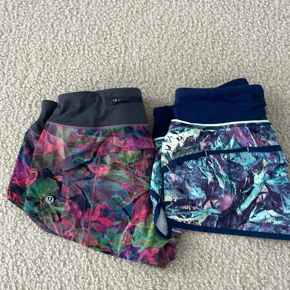 Lululemon Speed Shorts size 4
